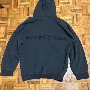 Balenciaga Charcoal Gray Garment